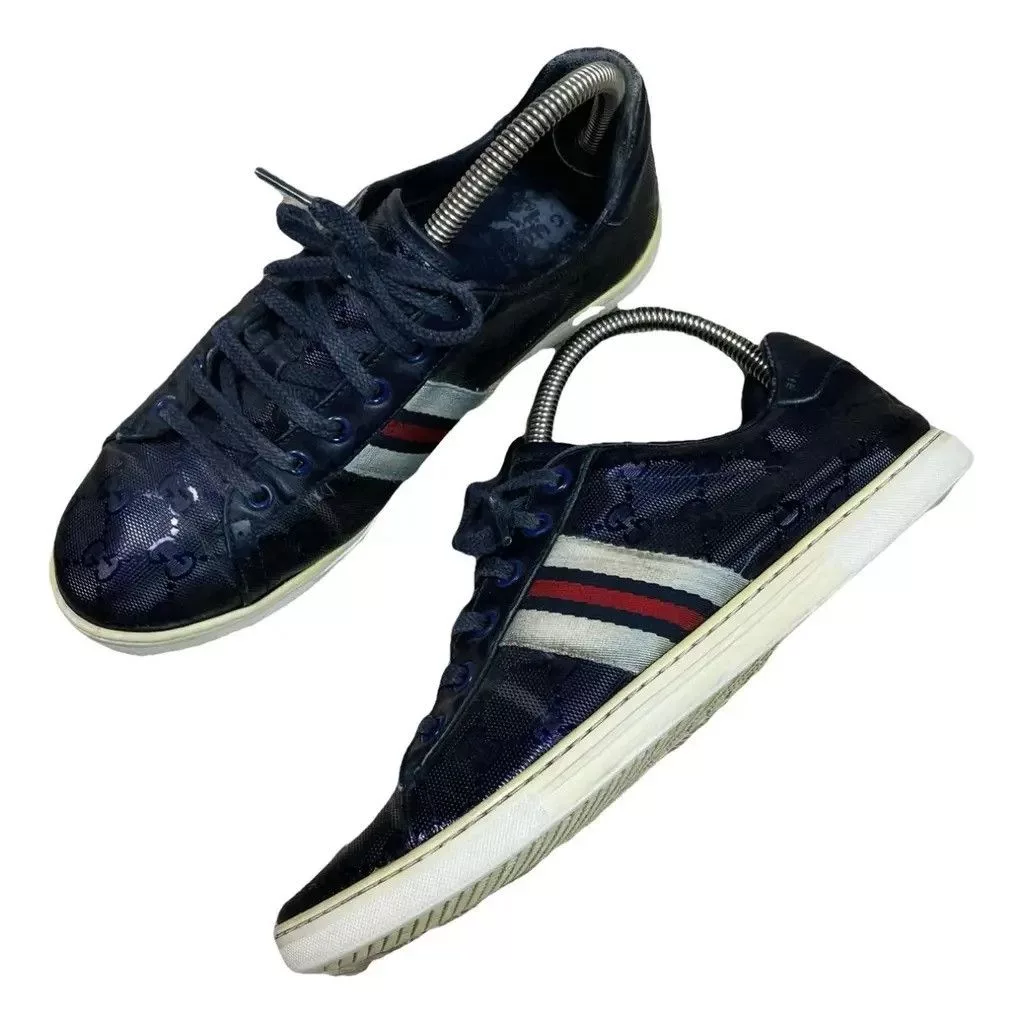Gucci Boots Gucci Ace shoes Size: 37 Blue