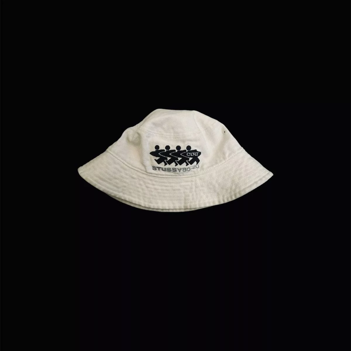 CDG by Comme des Garcons Hats CDG by Comme des Garcons × Comme des Garcons × Stussy Stussy x Comme des Garçons Canvas Bucket Hat White