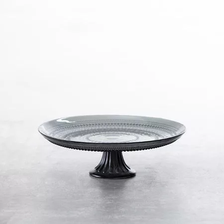 --Jupiter Storm Large Cake Stand 13x13x4.3"