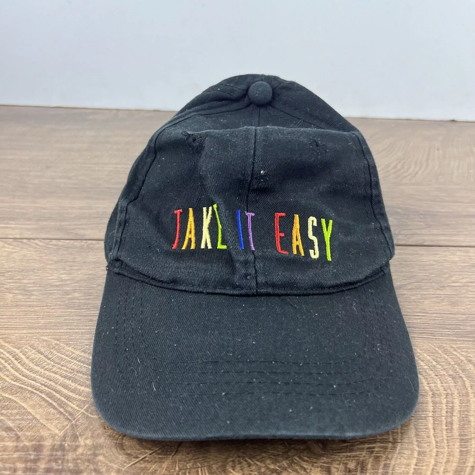 Other Hats Other Take it Easy Hat Take her Easy Black Hat Adjustable Adult Fi