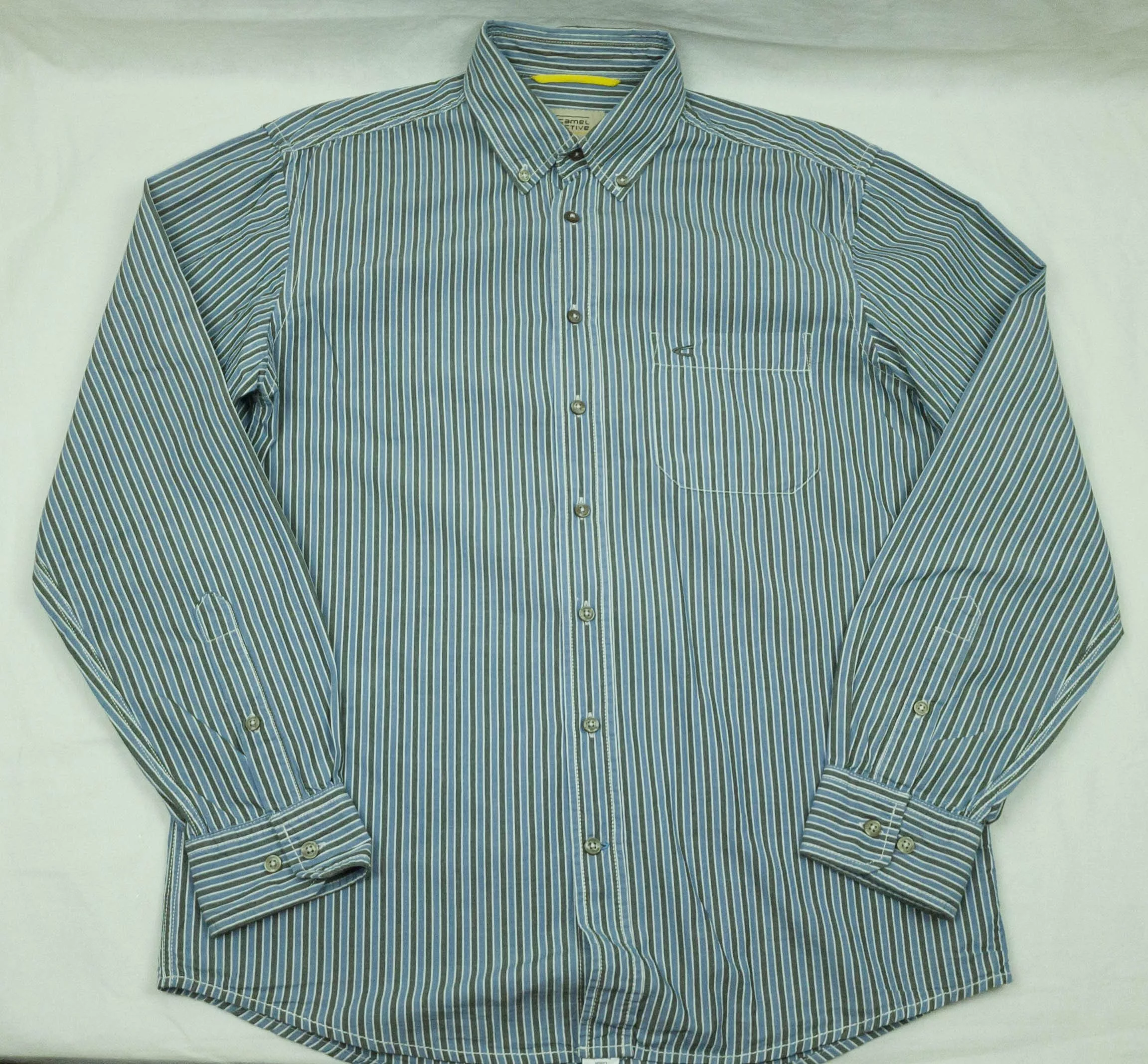 camel active Shirts Button Ups MENS CAMEL ACTIVE SHIRT LONG SLEEVE SIZE M Multi
