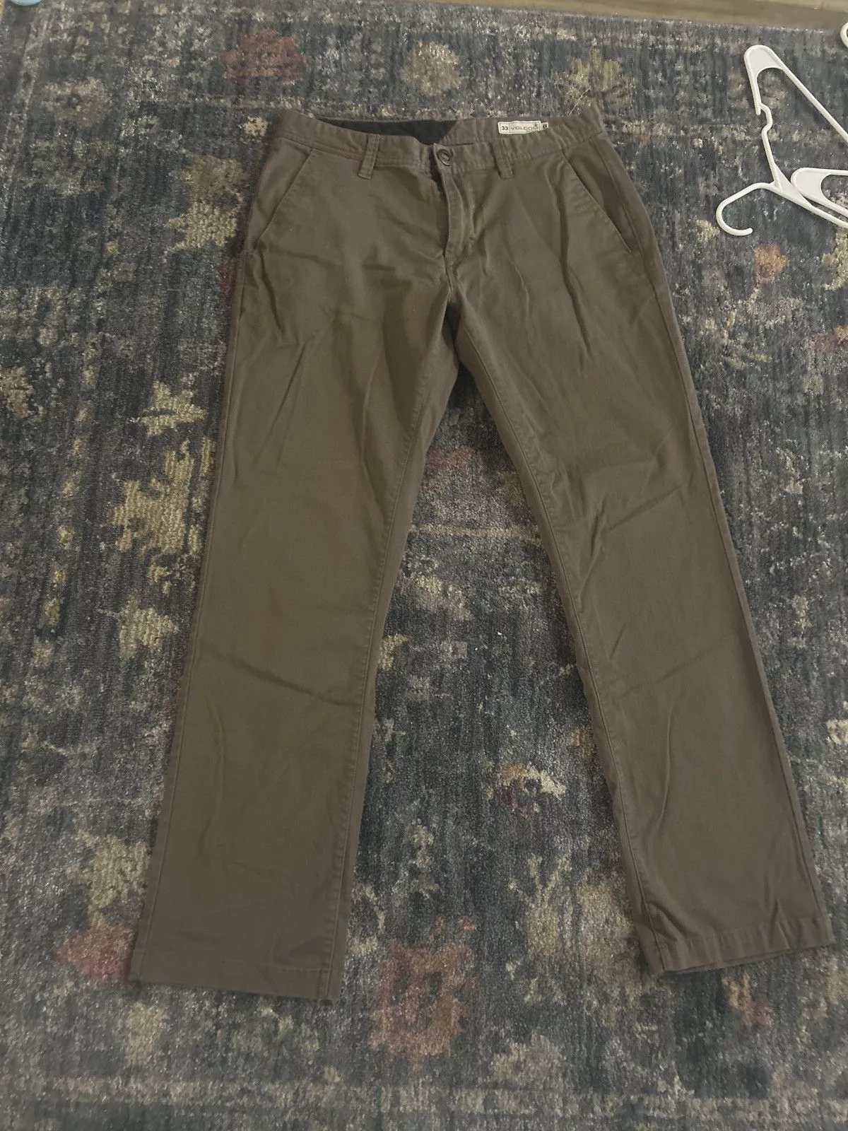 Volcom Casual Pants Volcom, Chino pants Brown