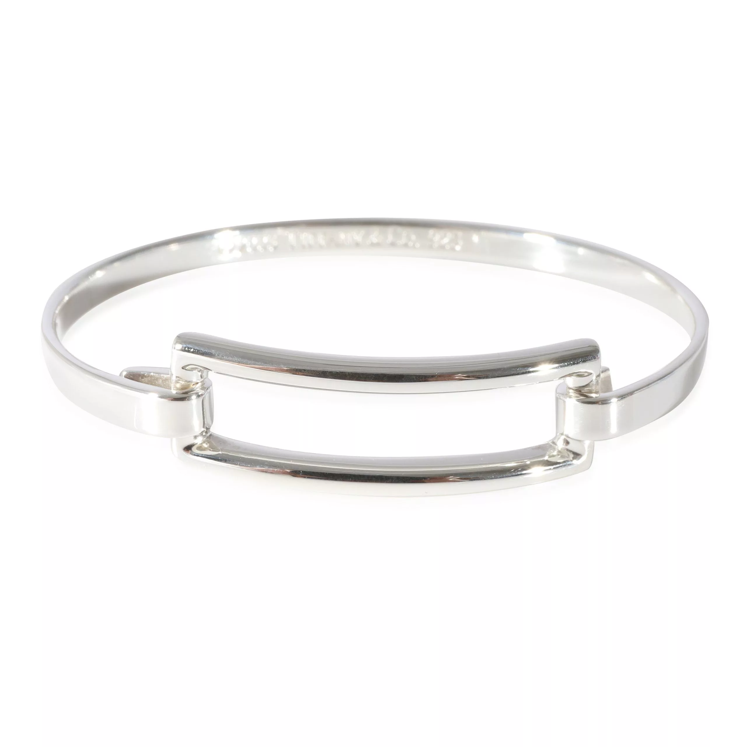 Tiffany & Co. Rings Tiffany & Co. Rectangular Hook Bracelet in Sterling Silver