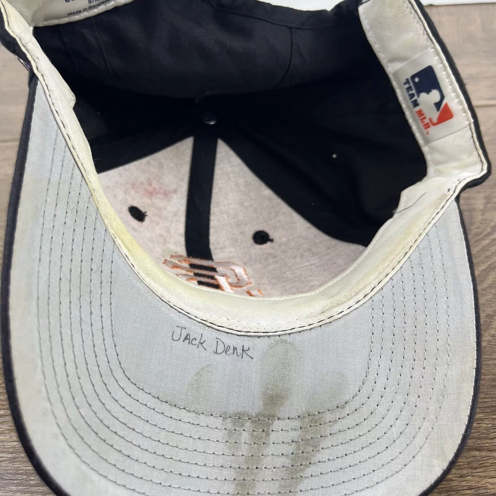 Other Hats Other San Francisco Giants Hat Black Adjustable Hat MLB Black Adul