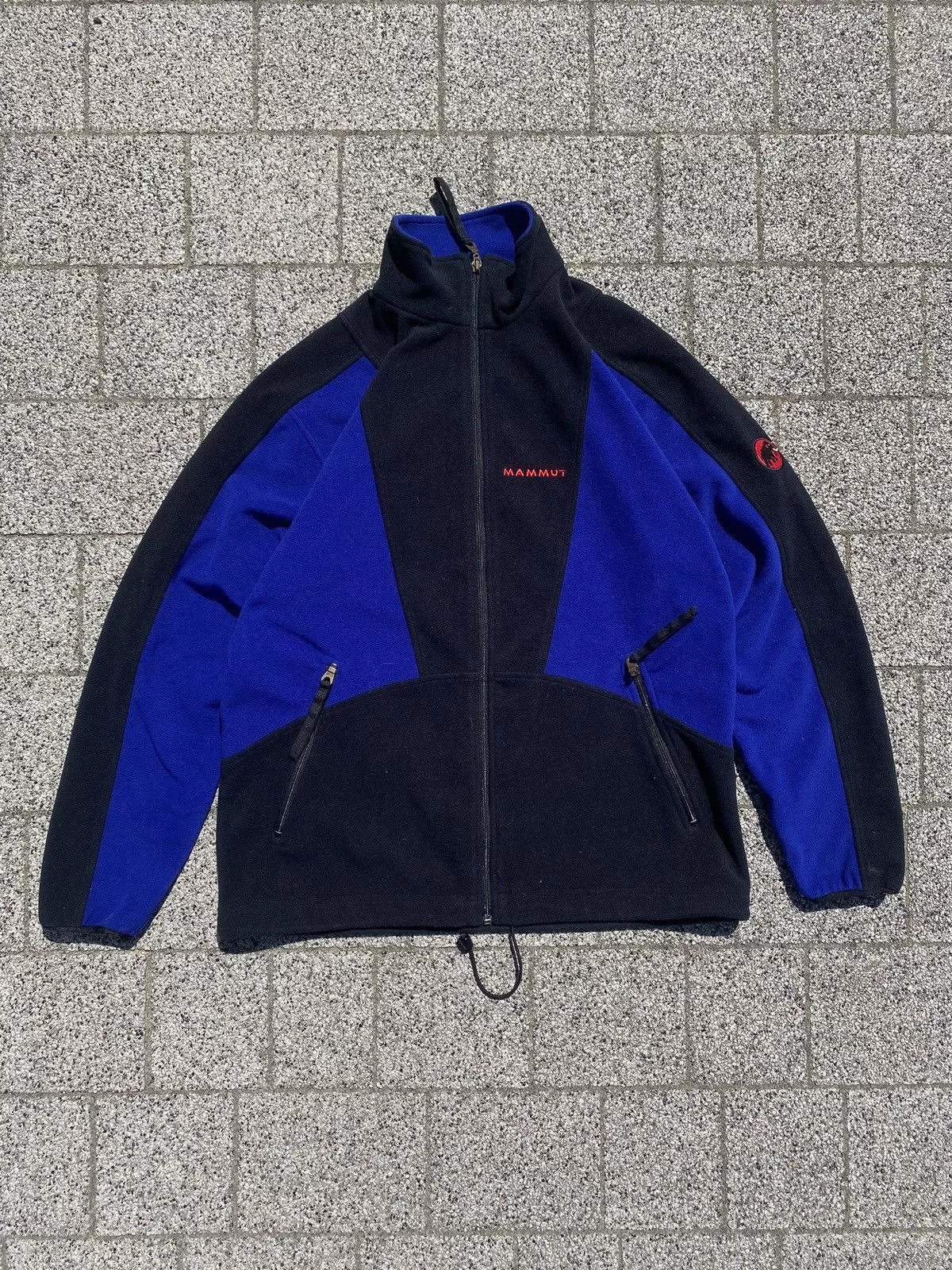 Mammut Light Jackets Mammut Gore Windstopper fleece jacket zip outdoor 90s Blue Gorpcore