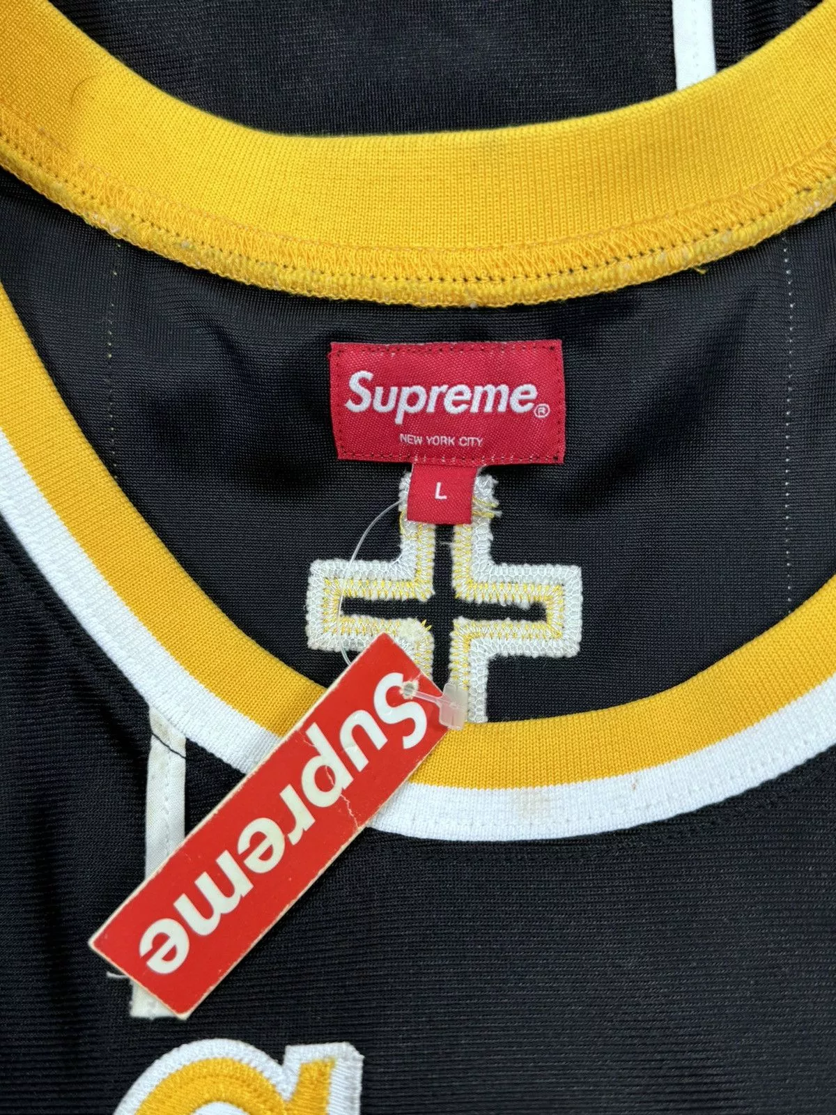 Supreme Jerseys ST. SUPREME VEST TANK Black