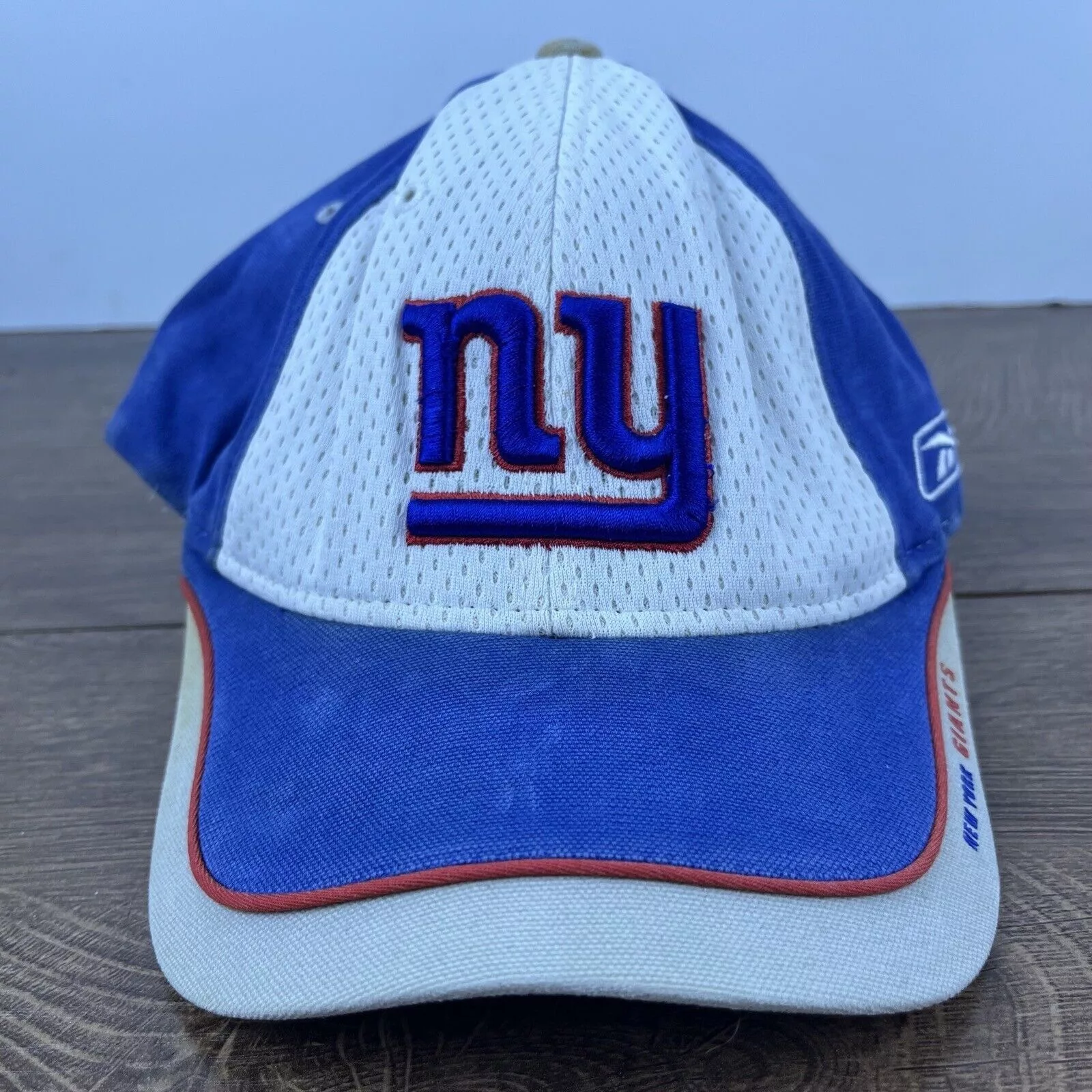 Reebok Hats New York Giants Reebok Hat Blue Adjustable Hat NFL Blue Adul