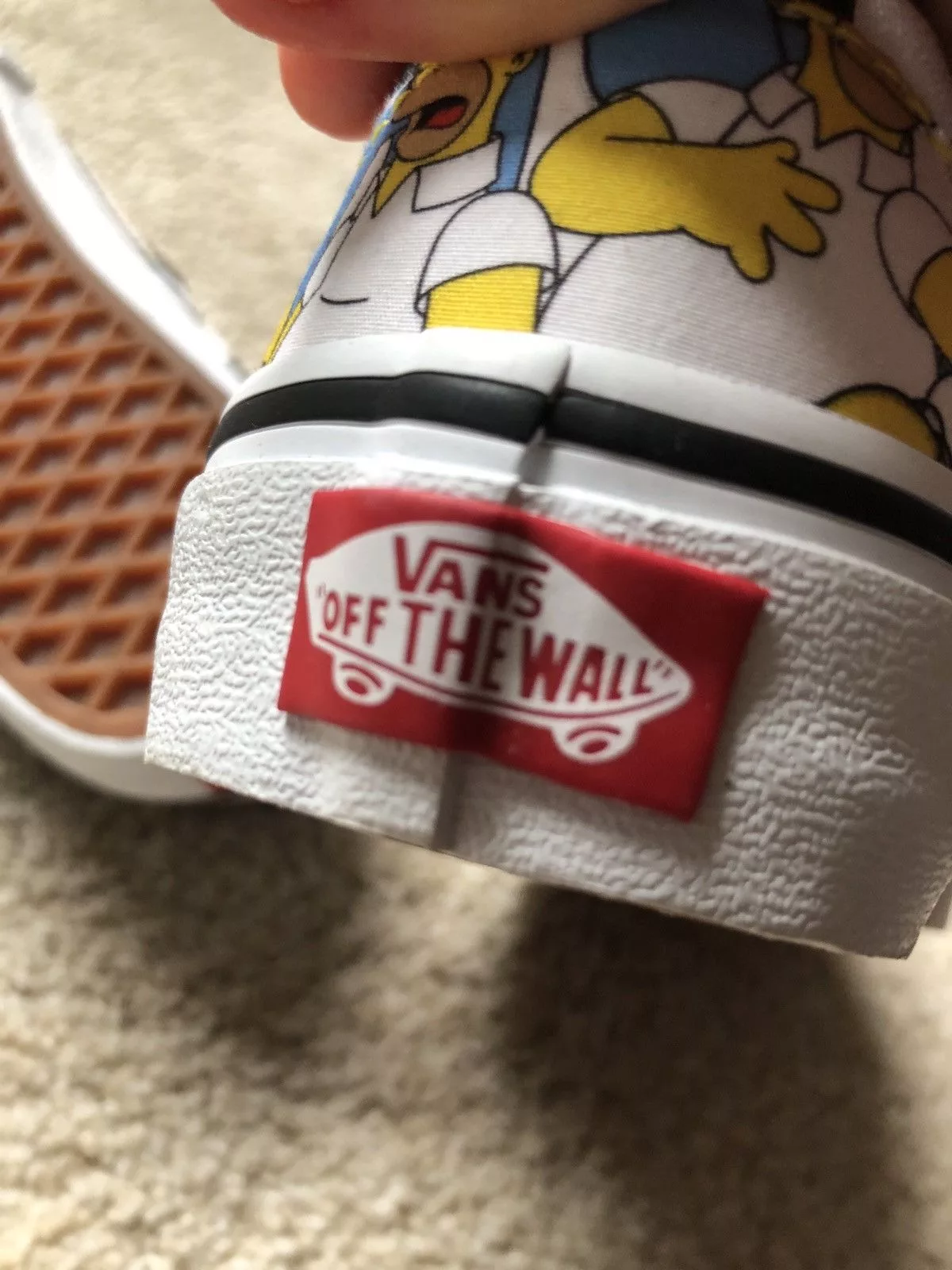 The Simpsons Low Top Sneakers The Simpsons × Vans Vans x simpsons slip ons Multi