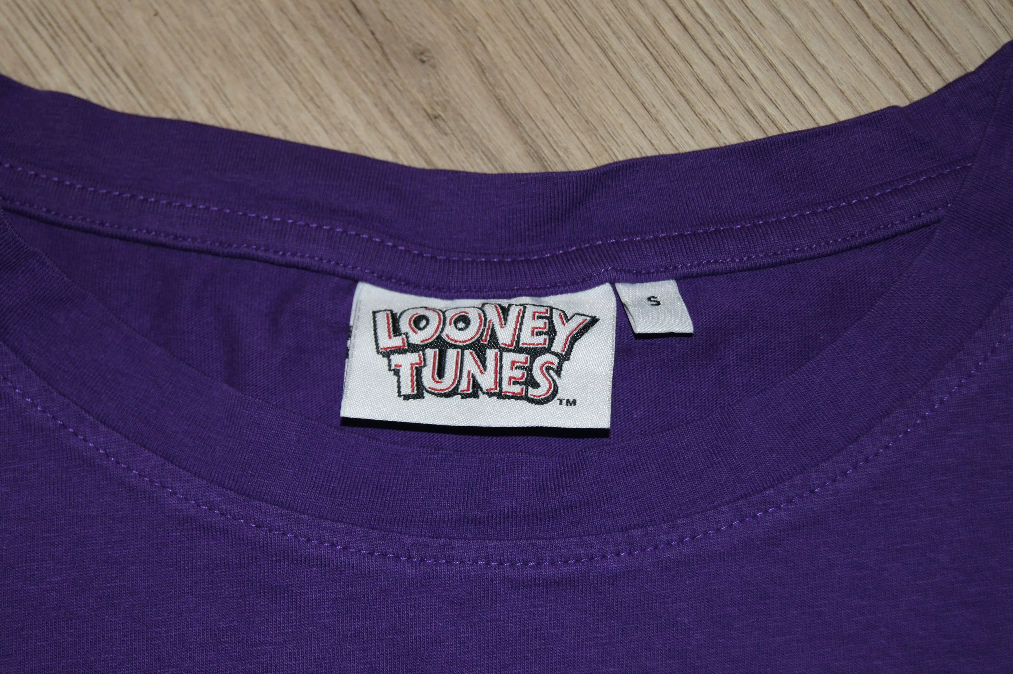 Other Short Sleeve T Shirts Other Original Looney Tunes Tunic T-Shirt Size S New Swag Fit Tees Purple Vintage