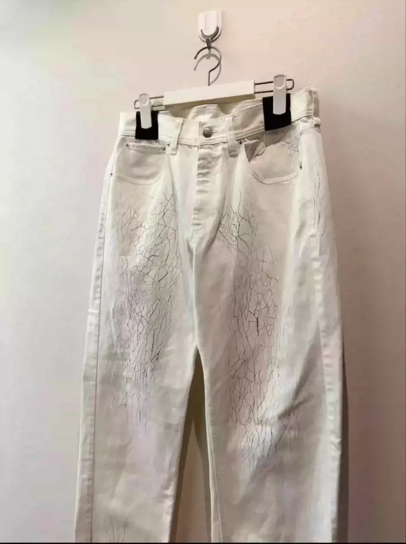 Namacheko Denim Namacheko trousers White