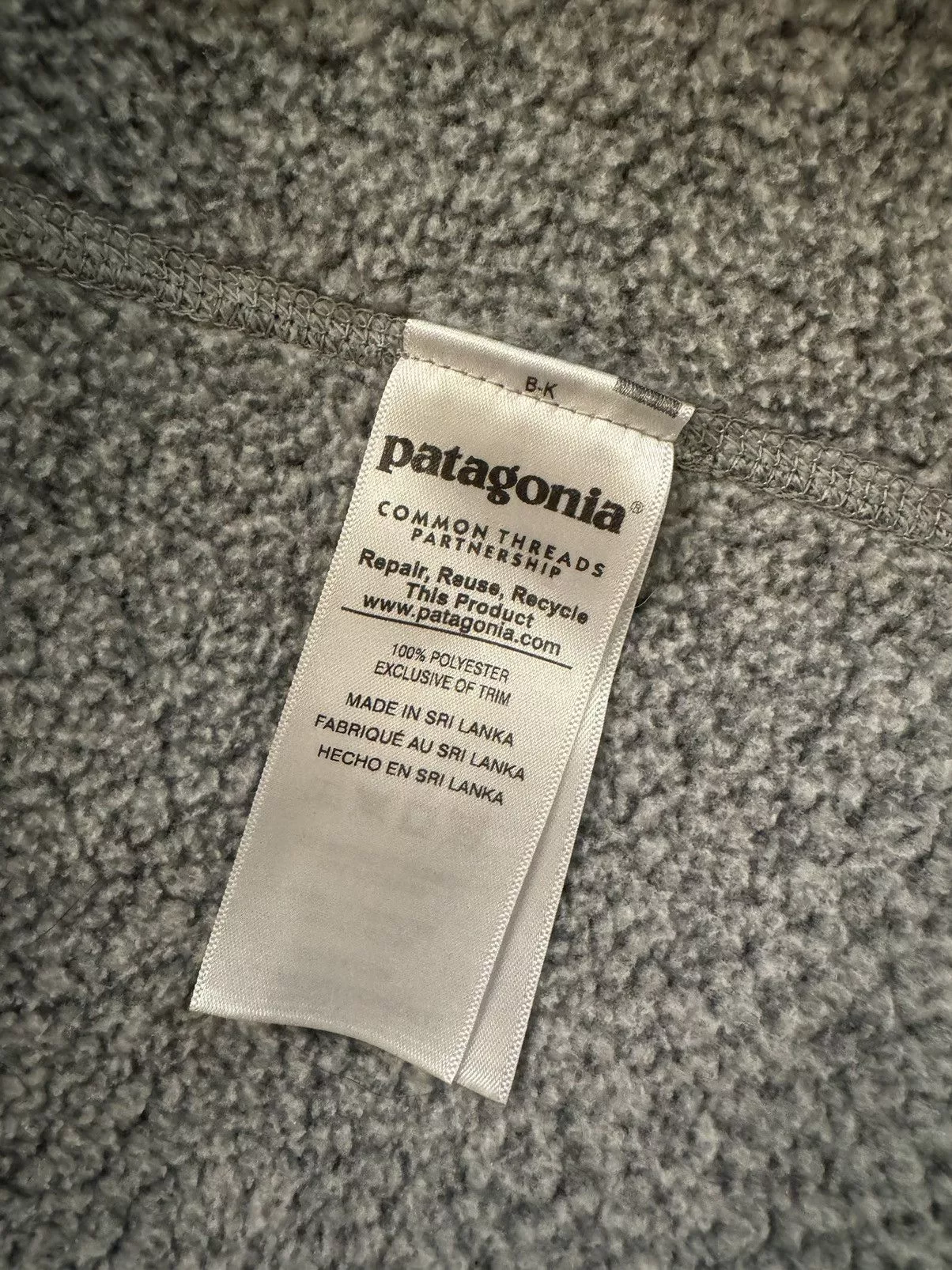 Patagonia Light Jackets Patagonia Better Sweater Zip Medium Gray