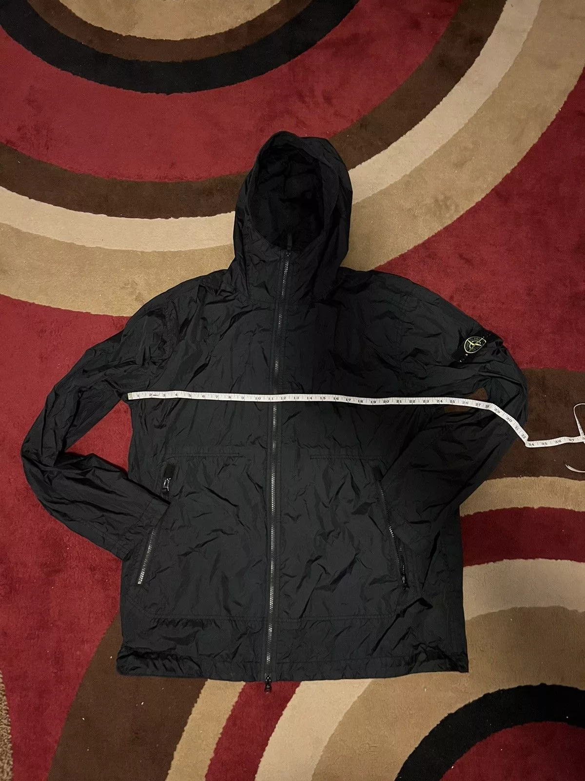 Stone Island Light Jackets Stone Island windbreaker Black