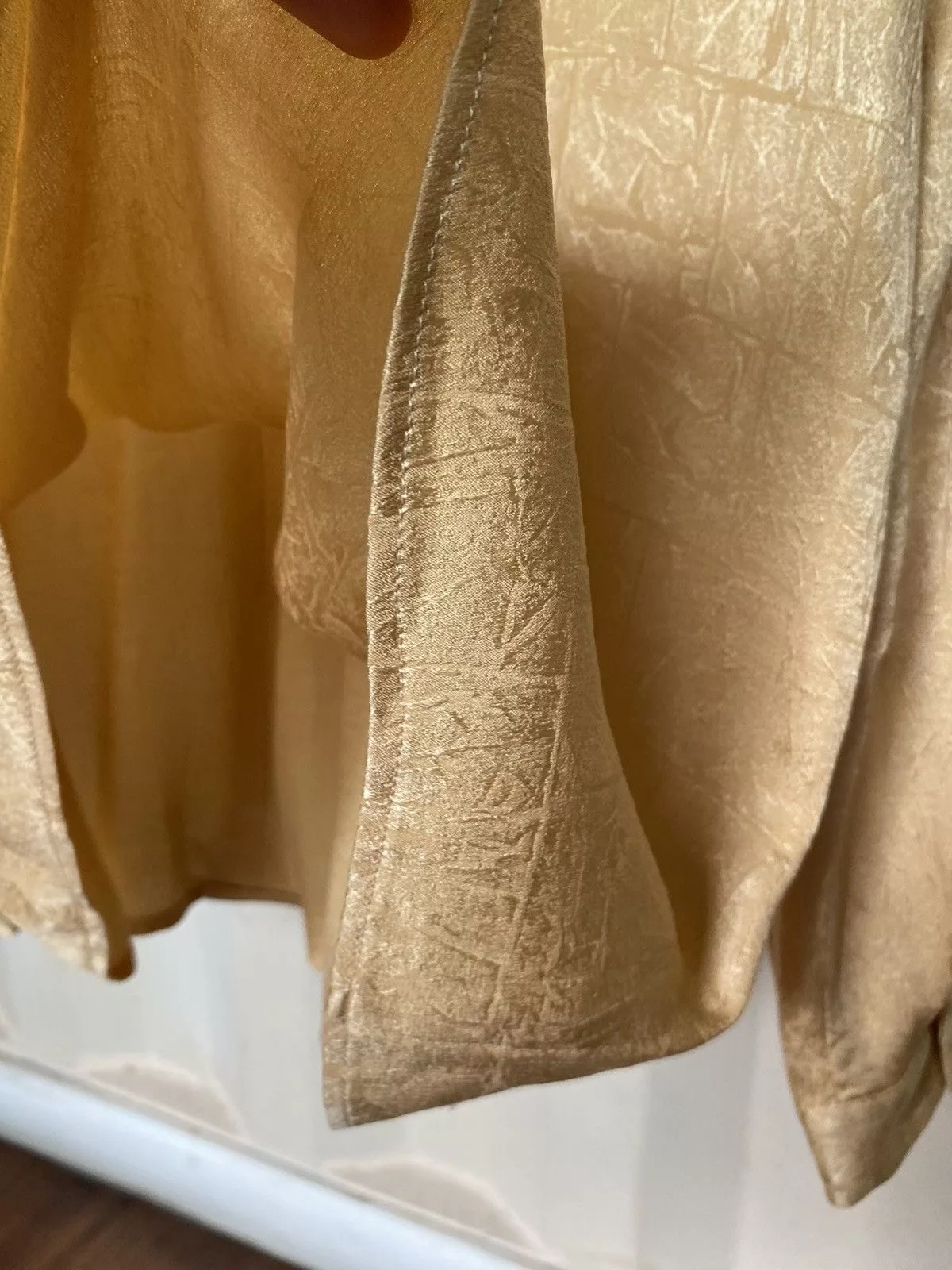 Valentino Blouses Valentino vintage silk blouse Yellow