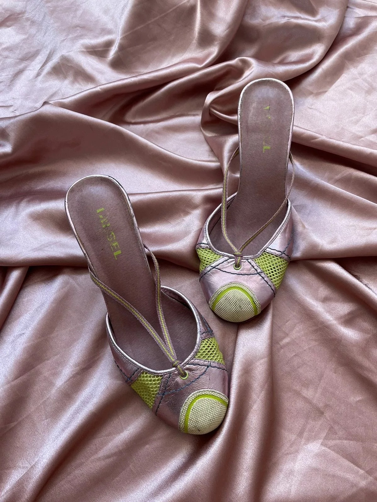 Y2k Diesel mules Pink