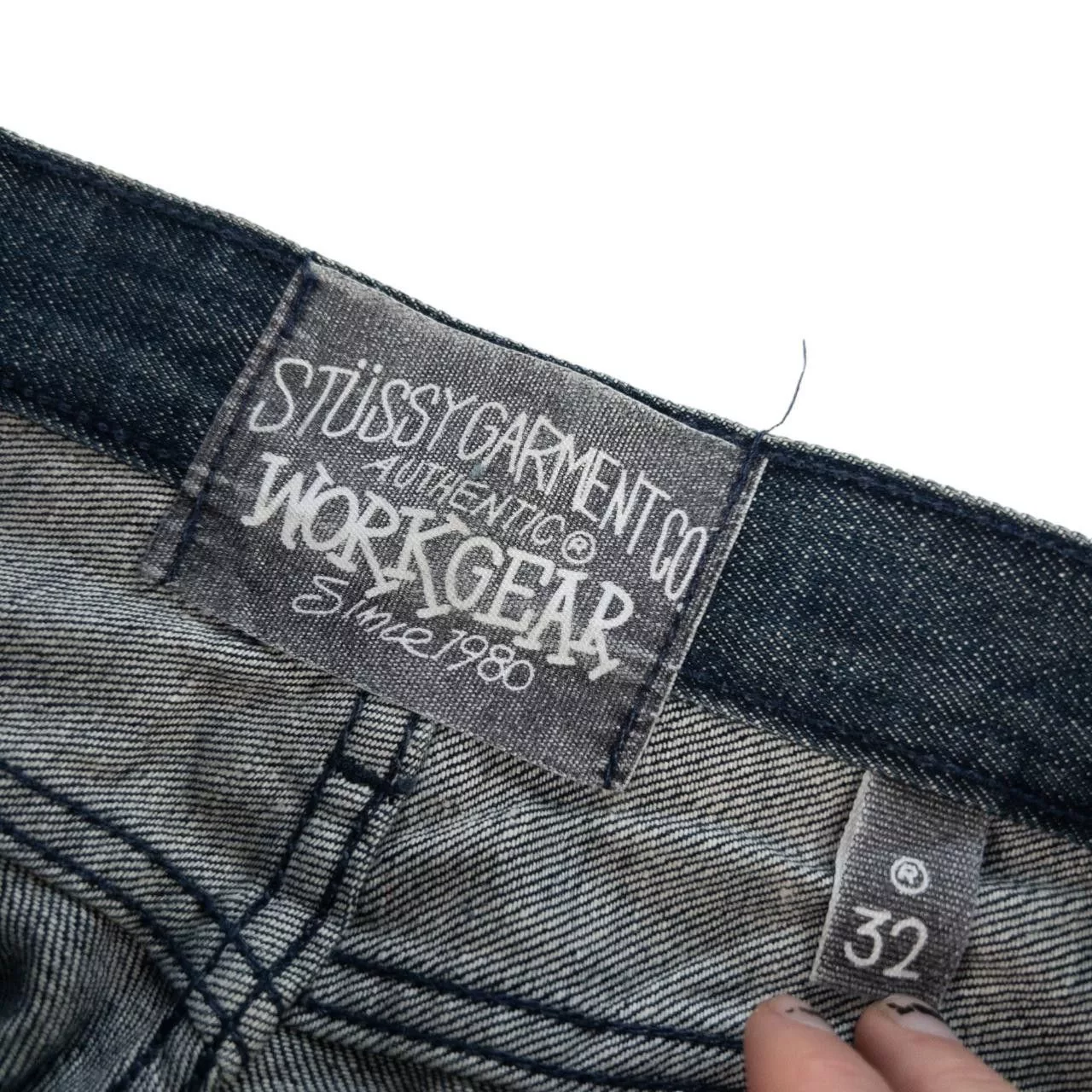 Vintage Stussy Denim Jeans Size W32 Blue