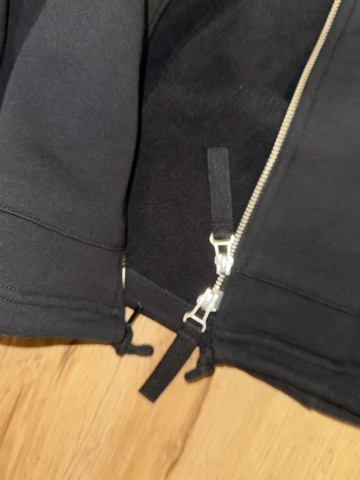 Helmut Lang Light Jackets Black zip hoodie helmut lang