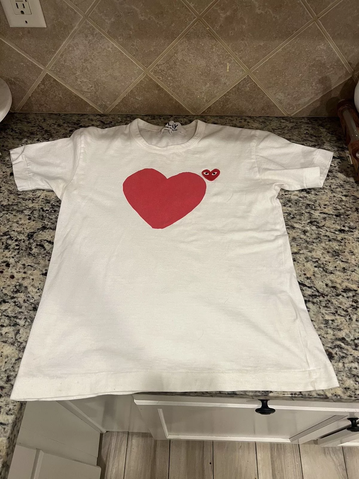 Comme des Garcons Short Sleeve T Shirts Comme des Garcons Comme des garçon White Streetwear