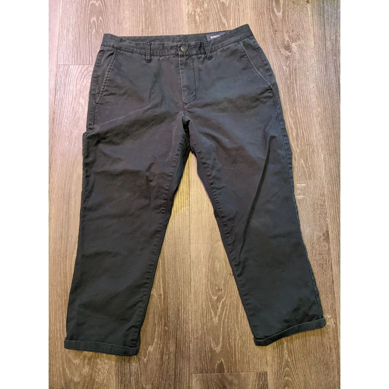 Bonobos Casual Pants Bonobos Mens Stretch Chino Pants Green