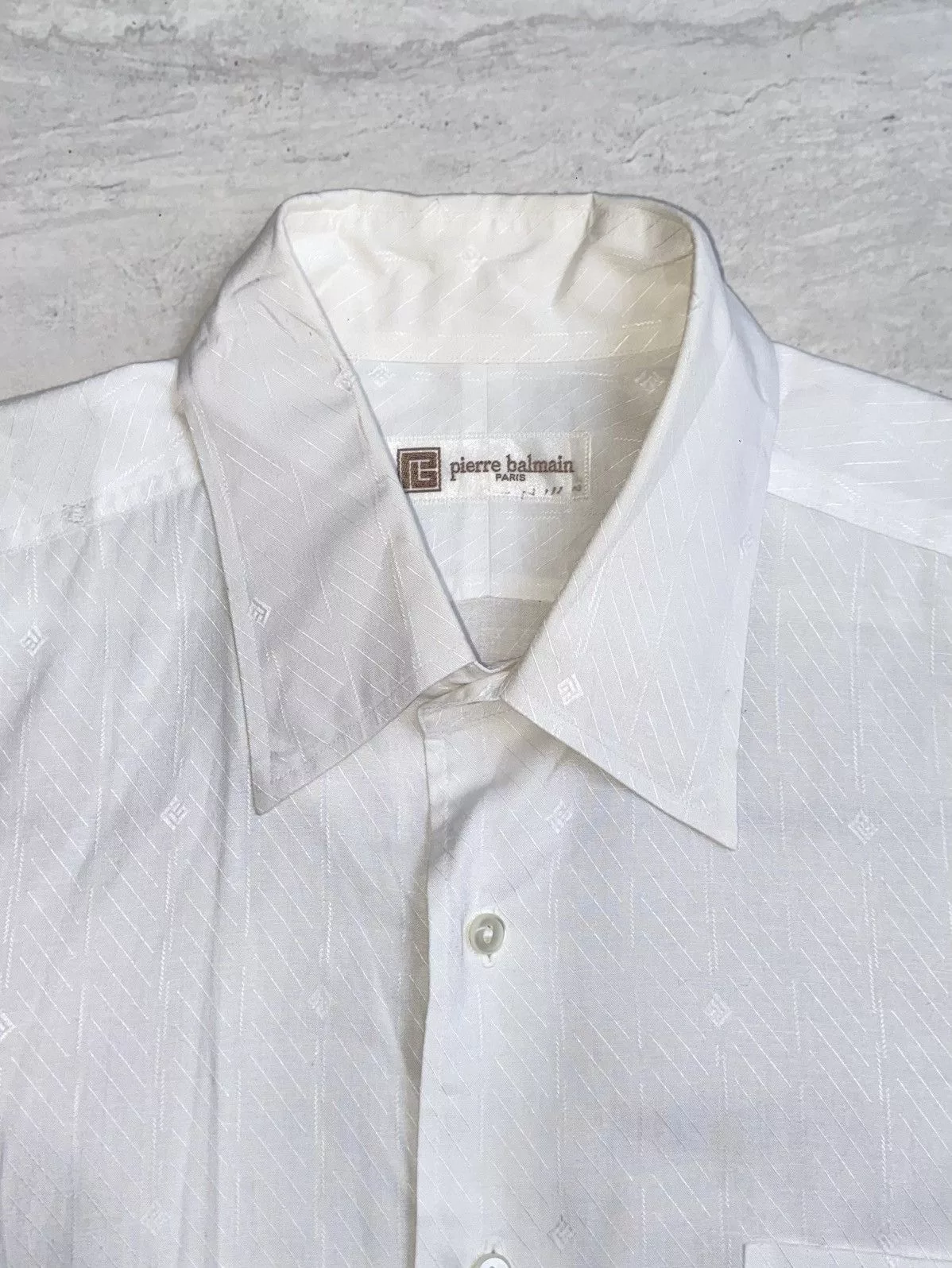 Pierre Balmain Shirts Button Ups PIERRE BALMAIN White Shirt