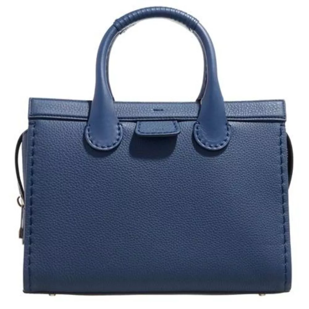 Chloe Tote Bags Chloe o1loc1c0624 Size: OS / CHC23 Edith Medium Tote in Deep Denim Multi
