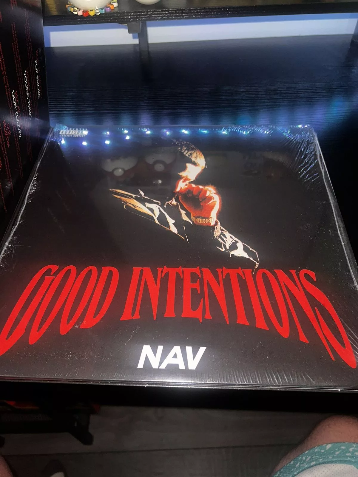NAV Miscellaneous NAV Good intentions autographed vinyl with cover Black