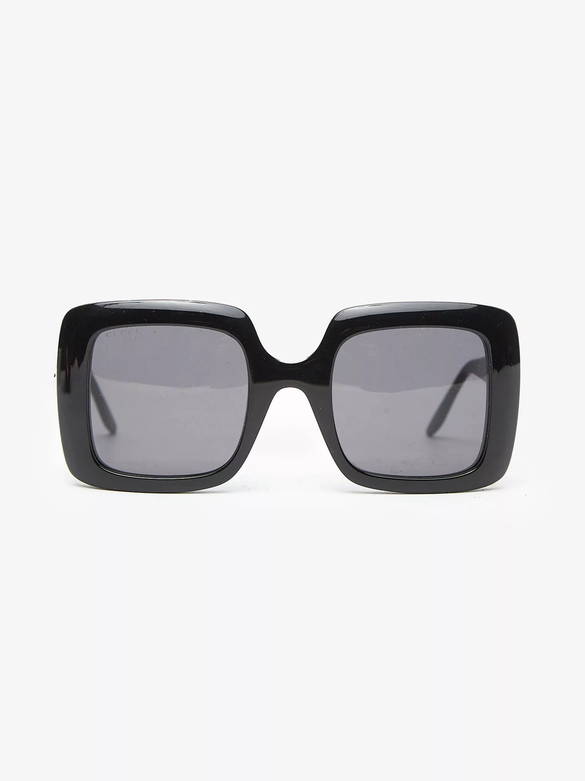 Gucci Glasses Gucci Black Logoed Sunglasses
