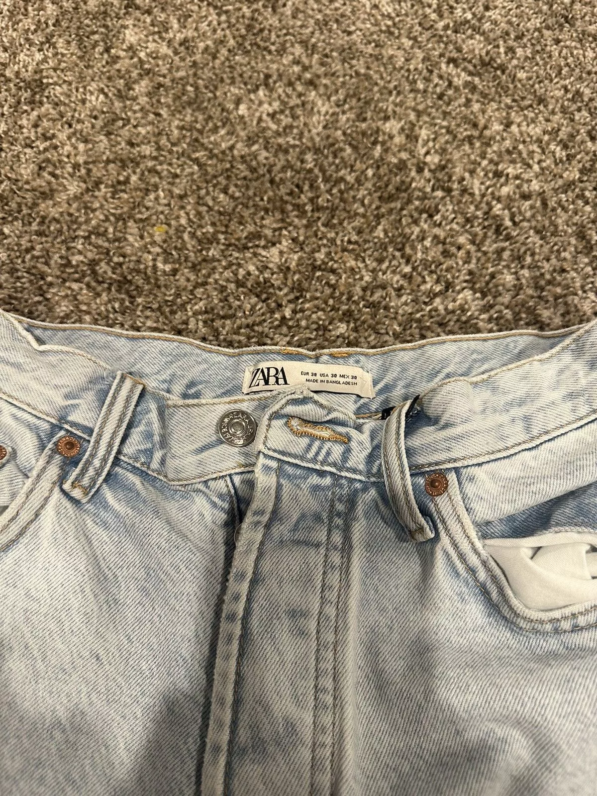 ZARA denim Blue