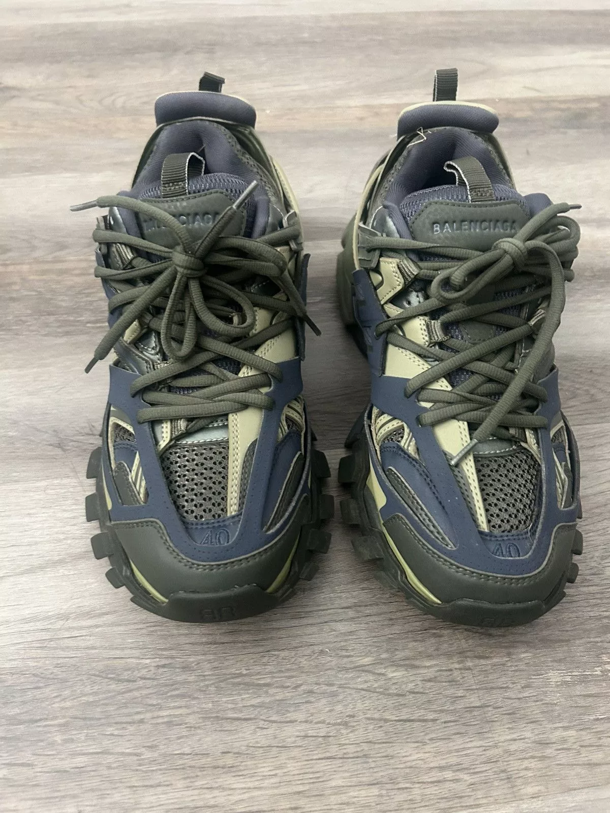 Balenciaga Low Top Sneakers balenciaga khaki Multi