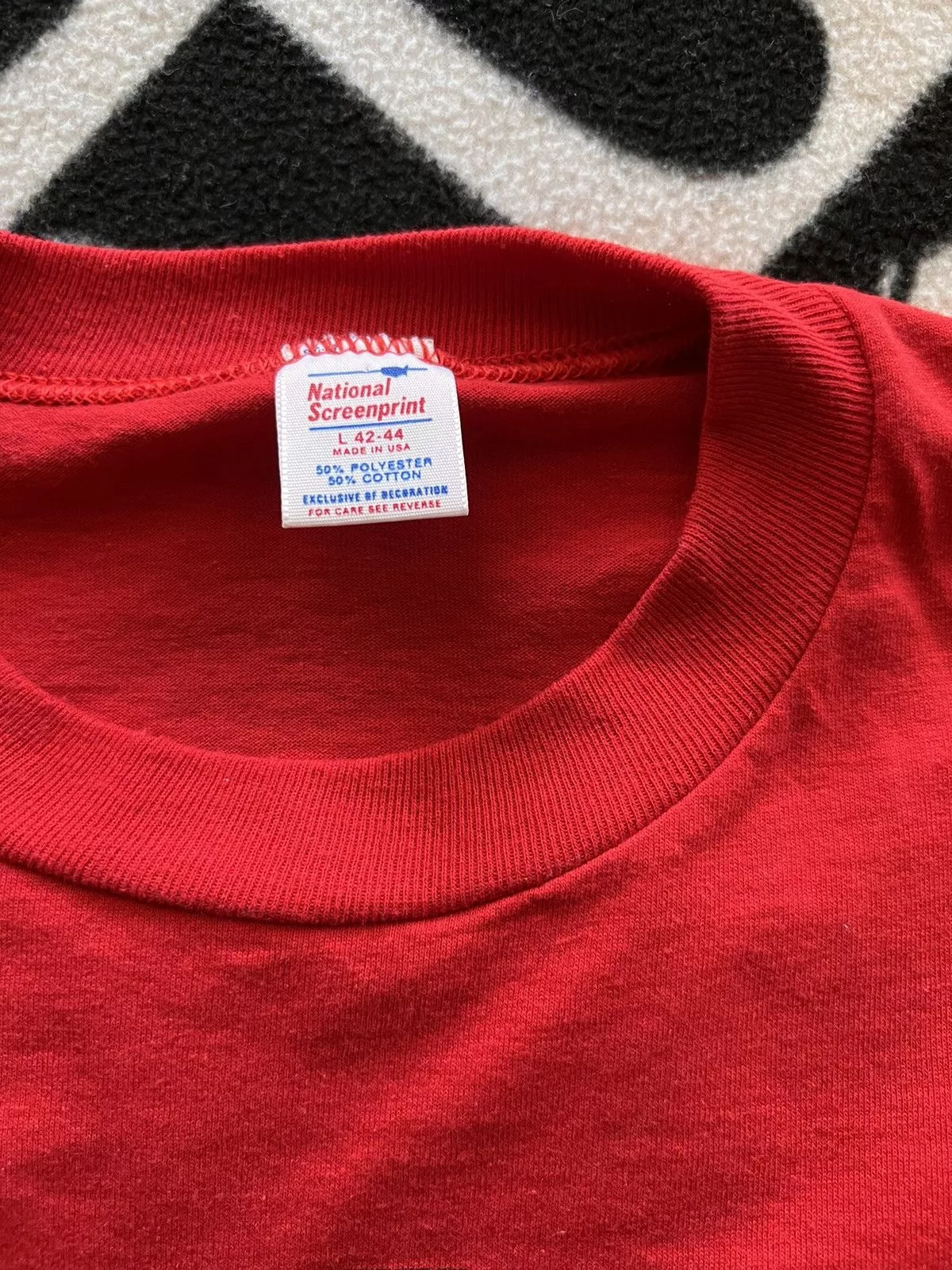Vintage Short Sleeve T Shirts Vintage 90s Ohio State University Collegiate Tee Red