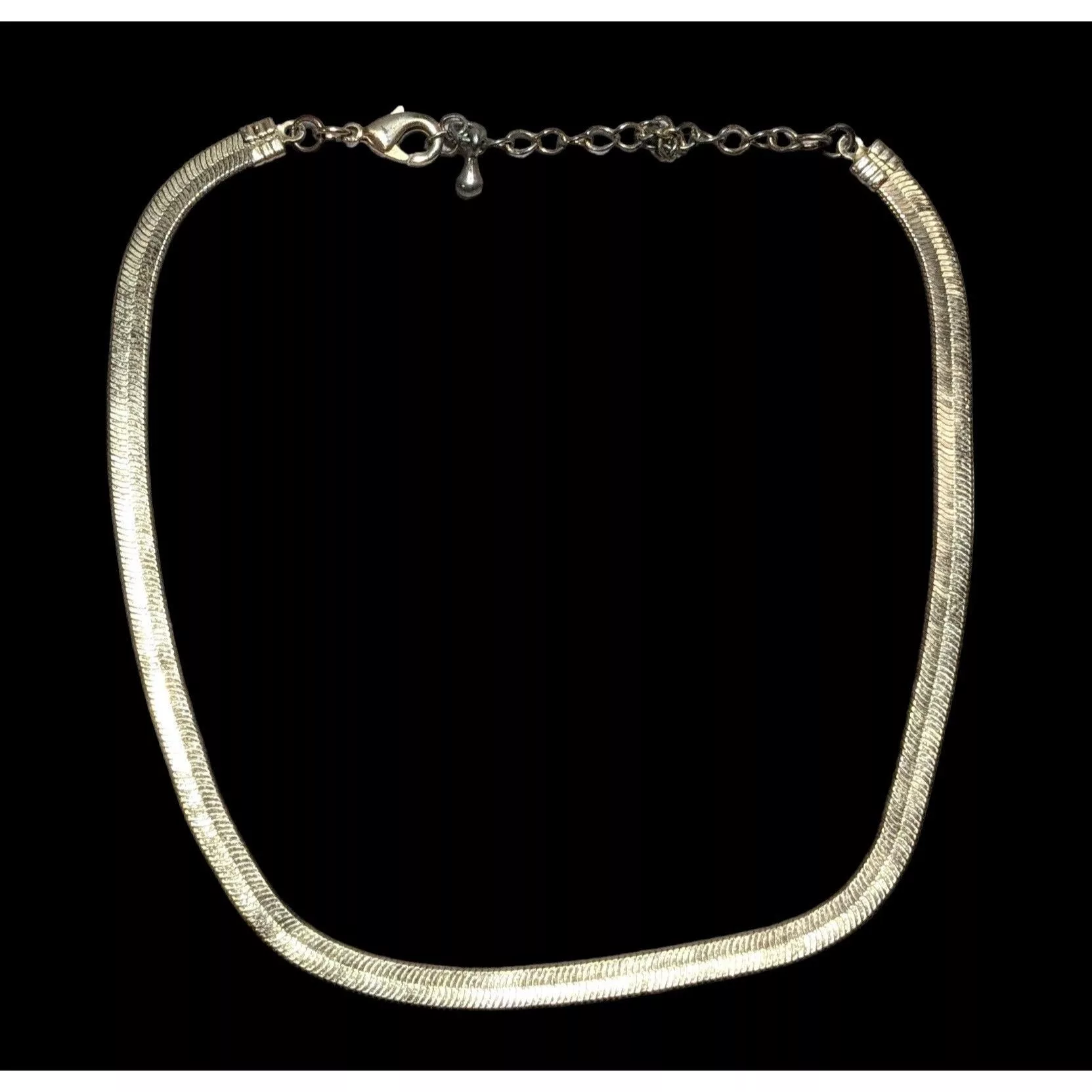 Other Necklaces Other Gold Herringbone Chain Necklace Gorpcore