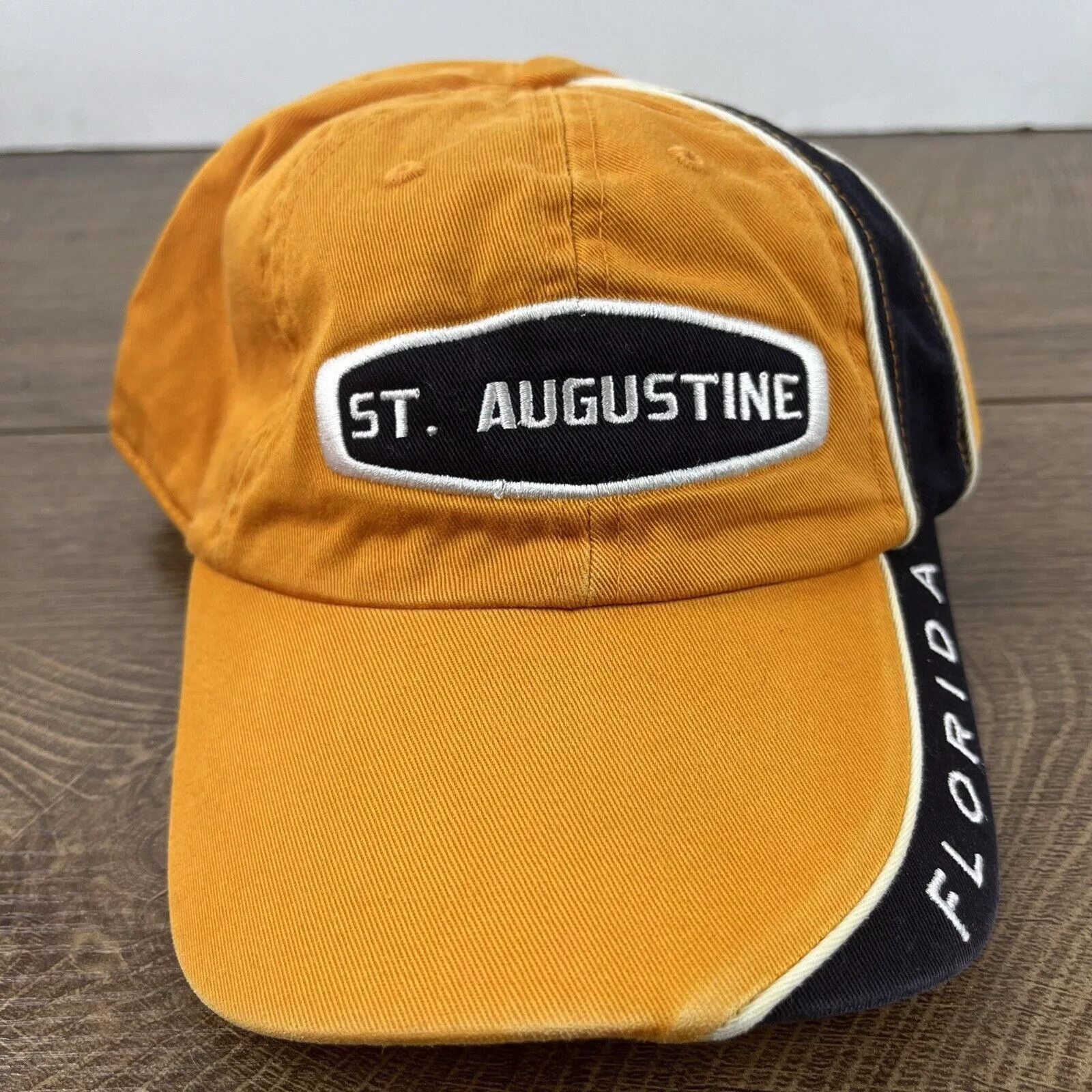 Other Hats Other St. Augustine Hat Florida Adjustable Hat Orange Adjustable H