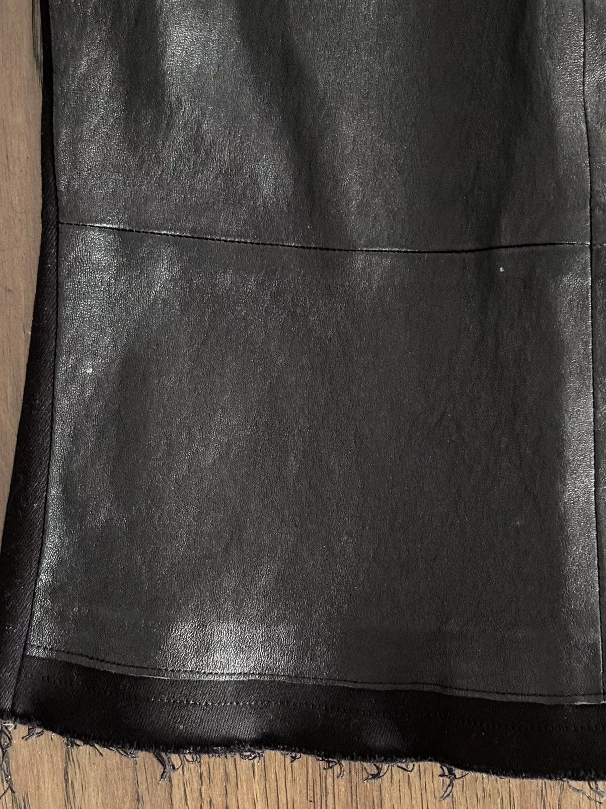 Rta Blouses RtA Lambskin Top Black