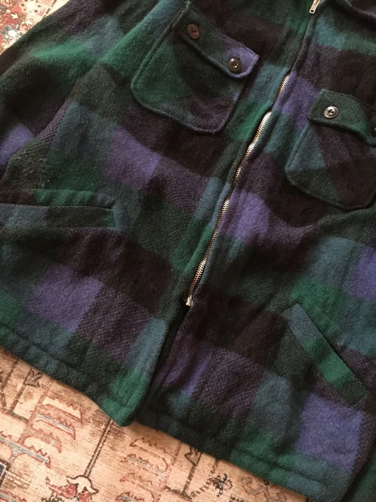 Original Montgomery Light Jackets Original Montgomery Vintage Montgomery Ward ES TERWILLIGER JR Jacket Multi