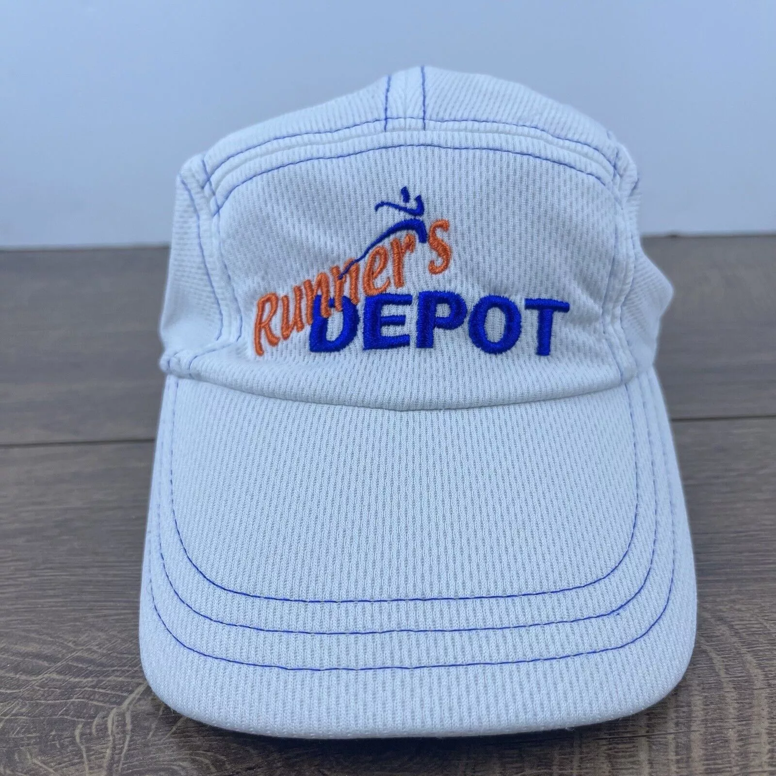 Other Hats Other Runners Depot Hat Running Hat White Adjustable Hat White Adu
