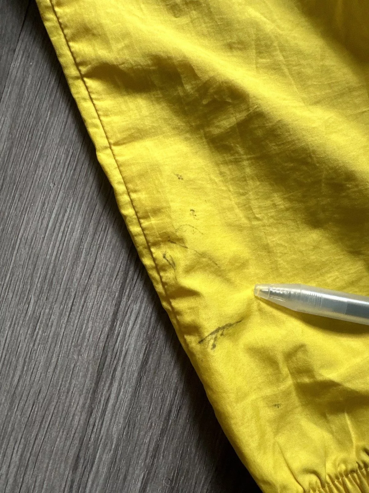 Nike Light Jackets Nike × Vintage Vintage Nike track jacket Yellow