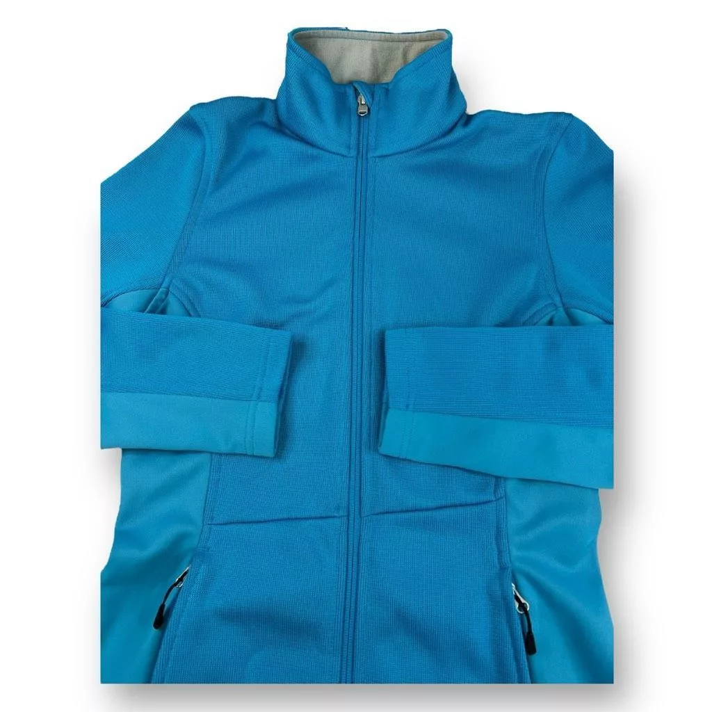 Spyder Jackets Spyder Sweater Core Full Zip Blue Jacket Size Medium