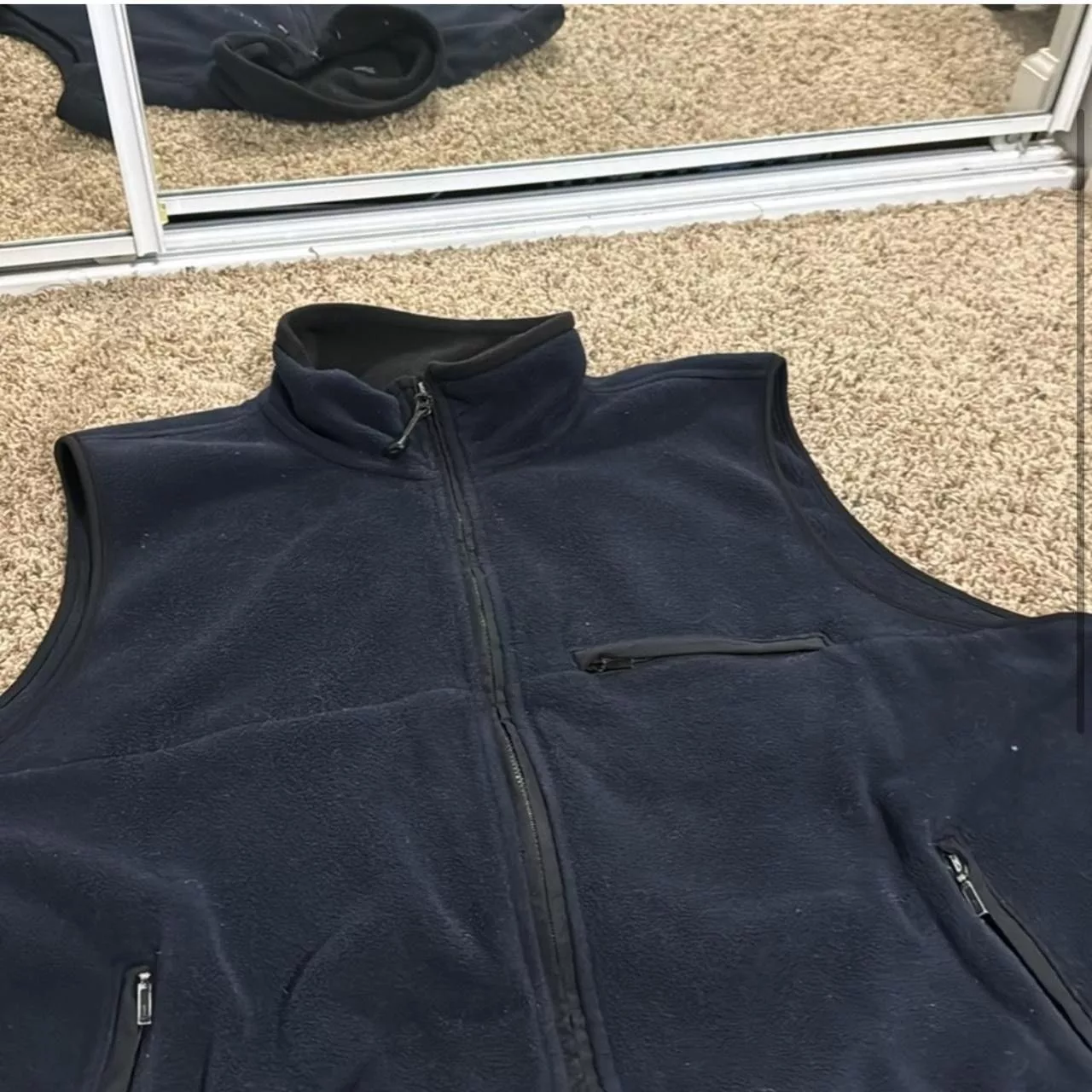 Eddie Bauer Vests Eddie Bauer Fleece Vest Blue