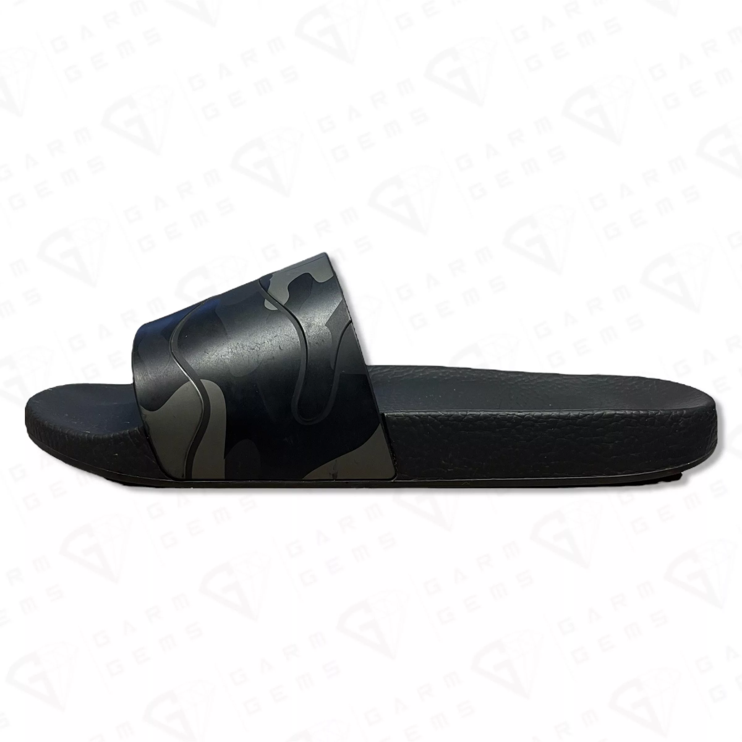 Valentino Slip Ons Valentino Camo Sliders Black