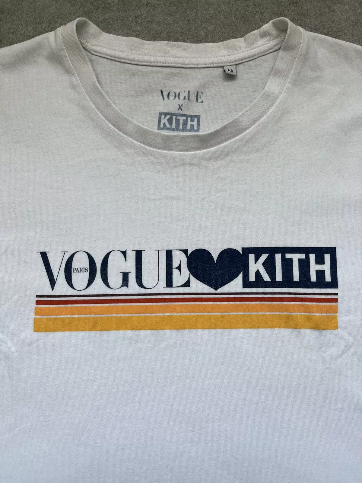 Kith Short Sleeve T Shirts Kith x Vogue Tee White