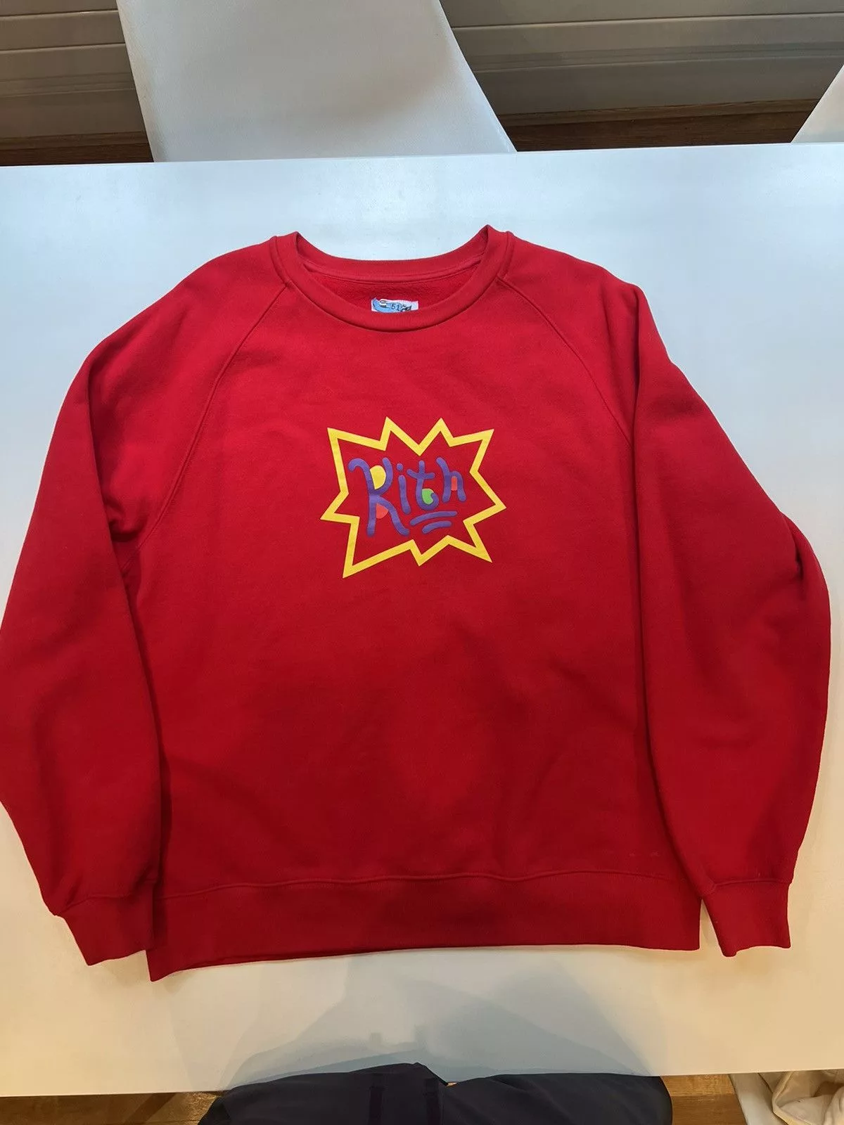 Kith Sweatshirts Hoodies Kith x Rugrats Nickelodeon Sweatshirt Large Red