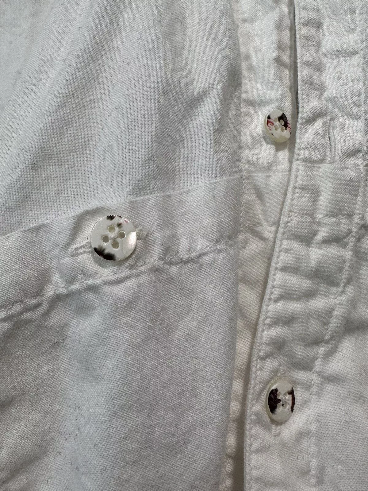Kapital Shirts Button Ups 2 Kapital white stand collar Black