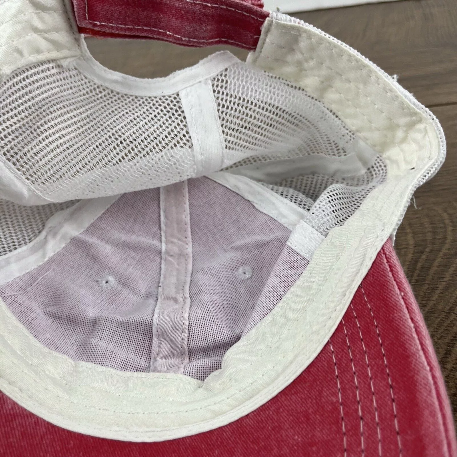 Other Hats Other Waves Hat Red Adjustable Hat Red Adult Size Hat