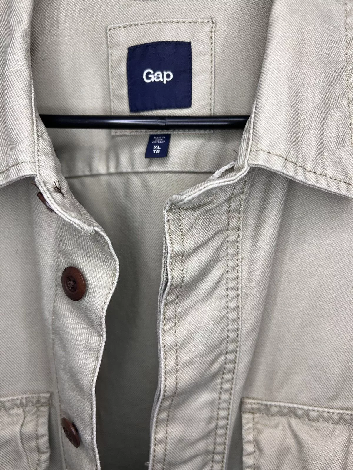 Gap Light Jackets Vintage GAP overcoat Beige