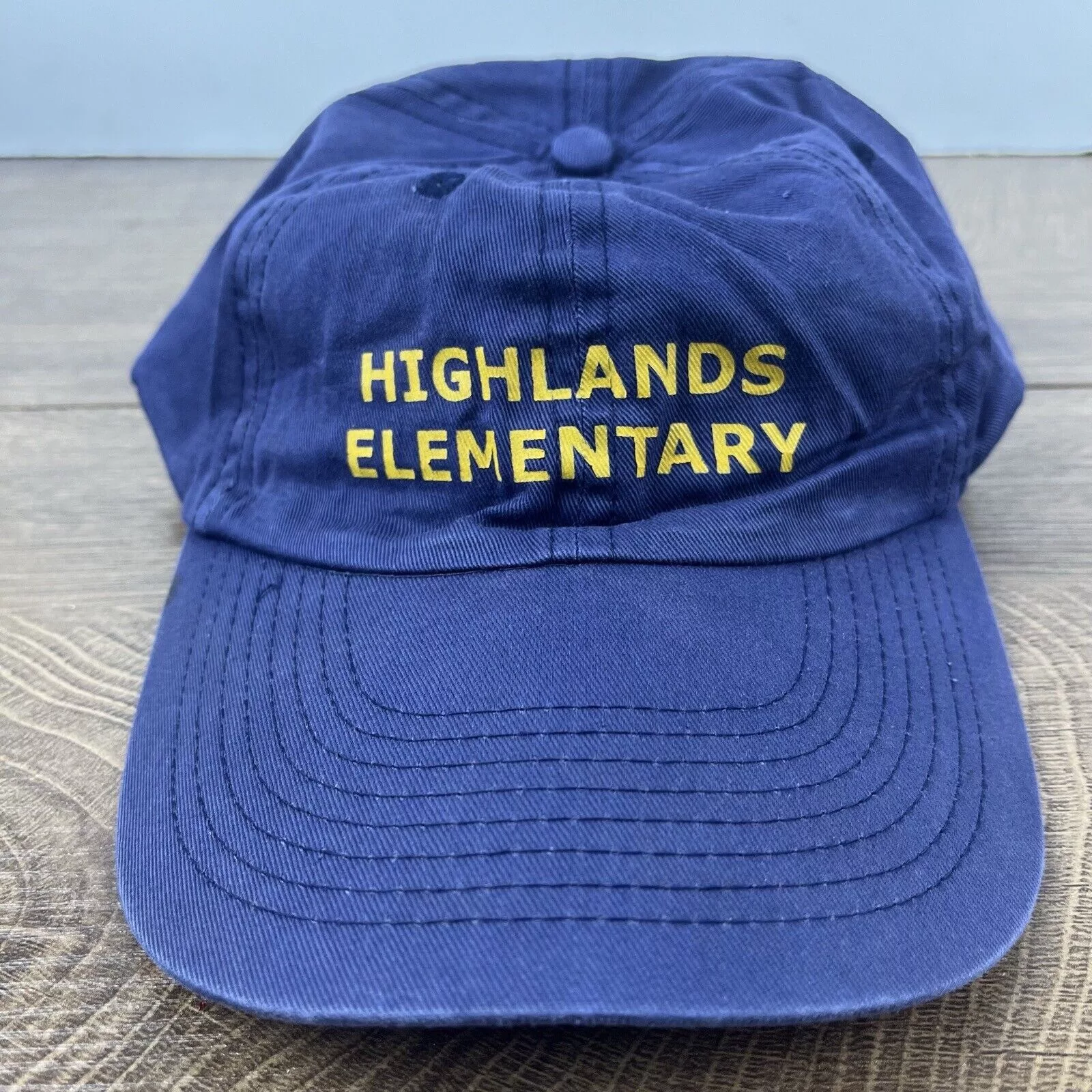 Other Hats Other Highlands Elementary Snapback Hat Blue Adjustable Hat Blue A