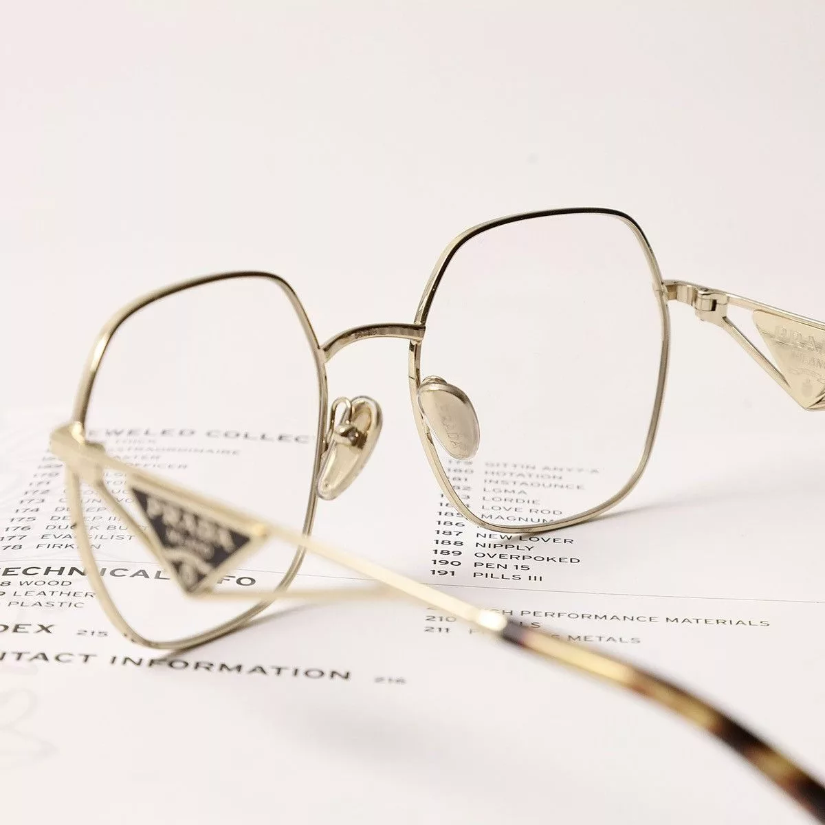 Prada Glasses PRADA 0PR 59ZV GLASSES Multi