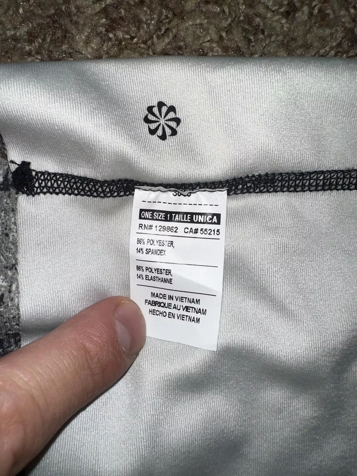 Nike Miscellaneous Nike ACG Printed Neck Wrap Warmer Unisex Gray