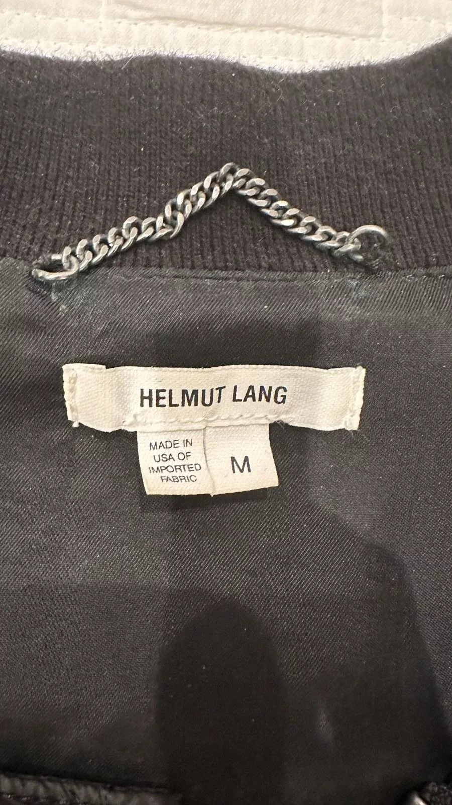 Helmut Lang Bombers Helmut Lang Crinkle Bomber 2014/2015 Black