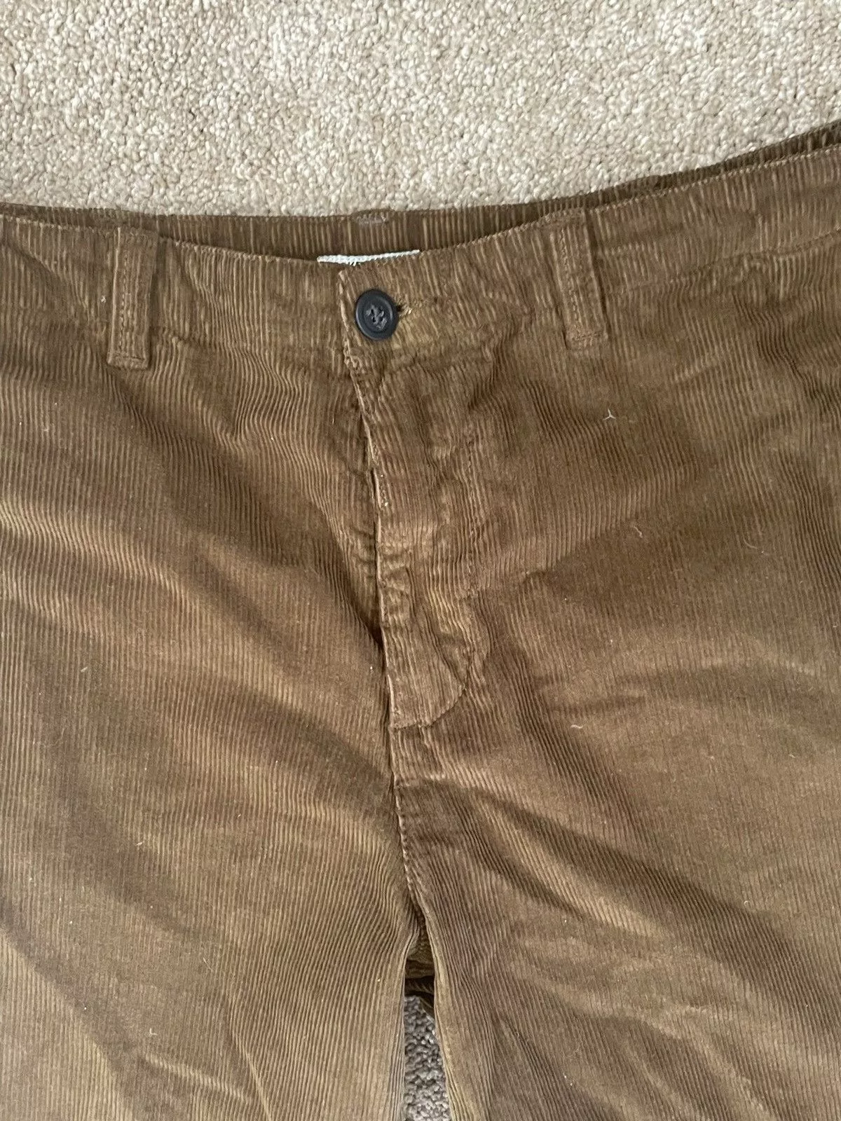 Knickerbocker Mfg Co Casual Pants Knickerbocker Mfg Co knickerbocker flat front tapered brown corduroy pants