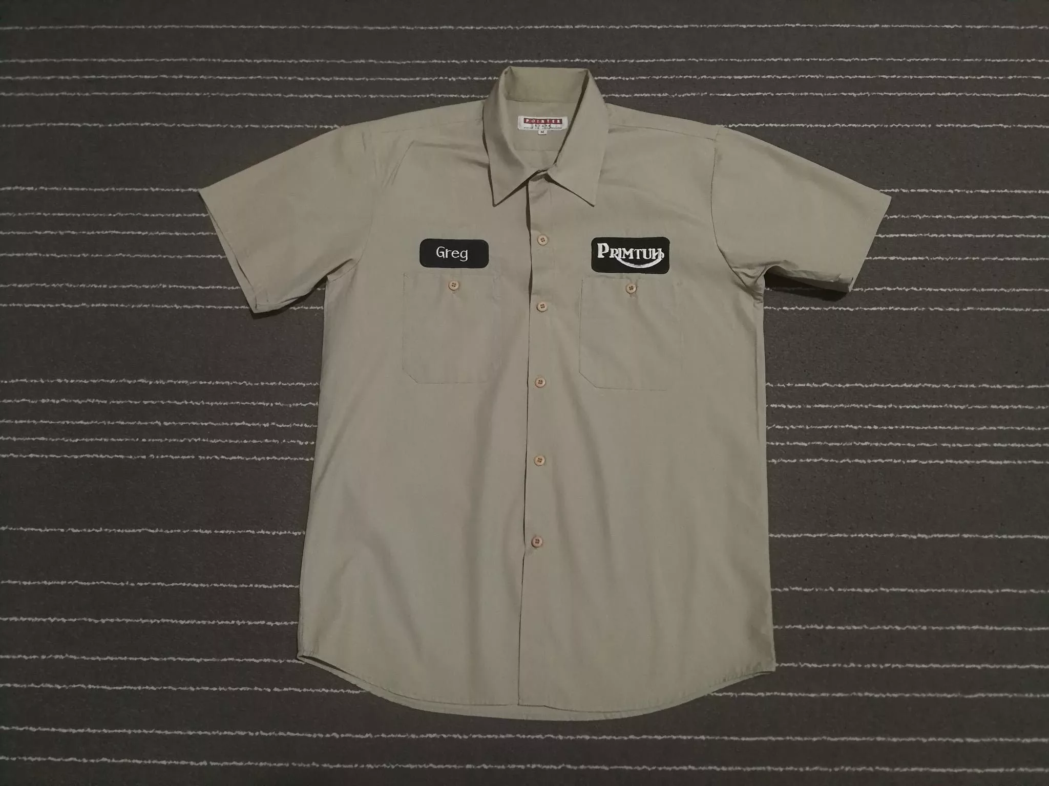 Pointer Shirts Button Ups Pointer brand workwear Primtuh khaki M Brown