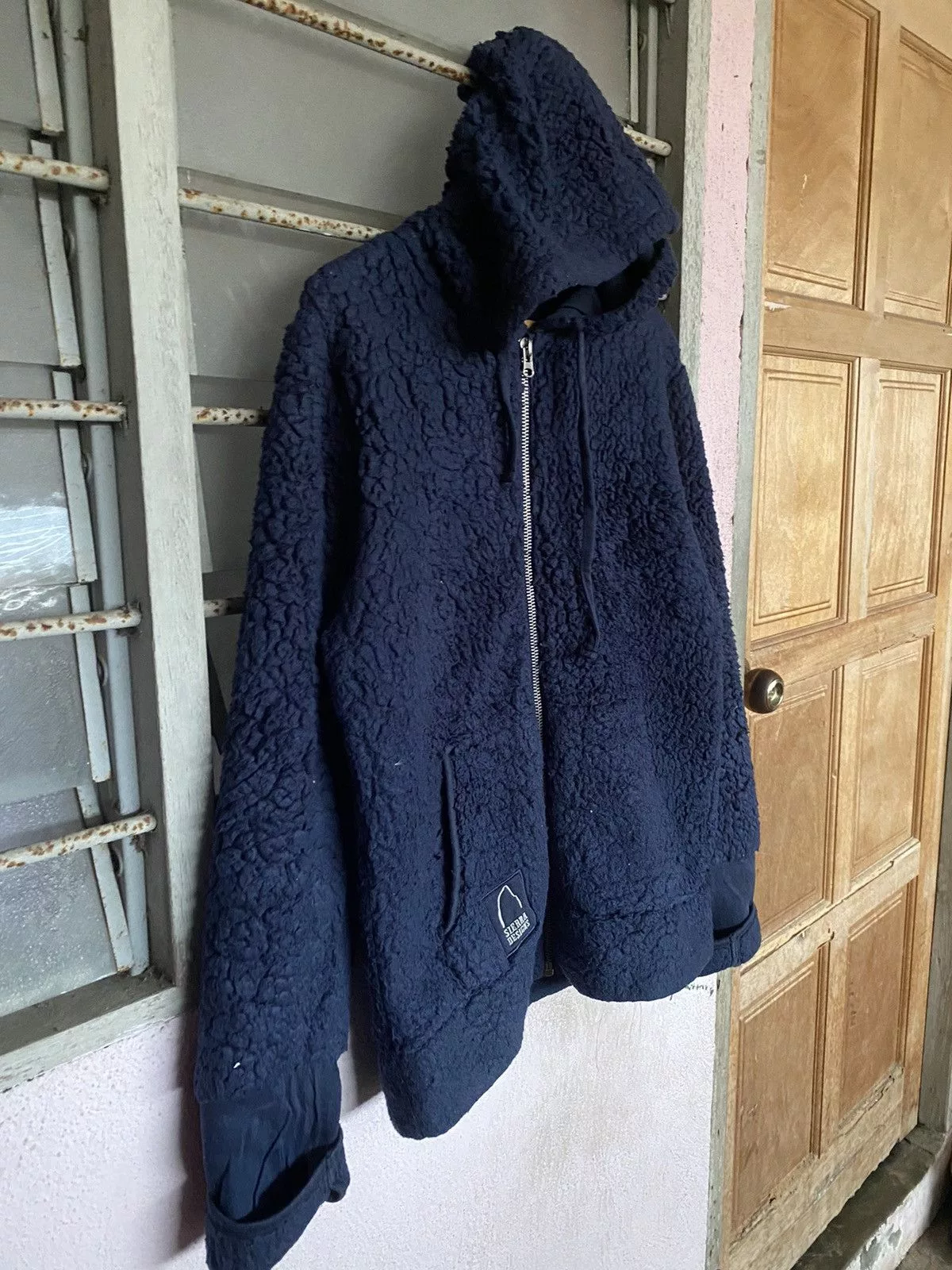 Sierra Designs Light Jackets Sierra Designs ⚡️Steals⚡️ Sierra Design Deep Pile Hoodies Jacket Blue Gorpcore